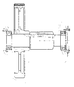 Вал редуктора хода ЭКГ-8и ЭКГ-10 3519.05.10.500