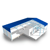 Мобильные быстро возводимые здания. Вагон-дома.
